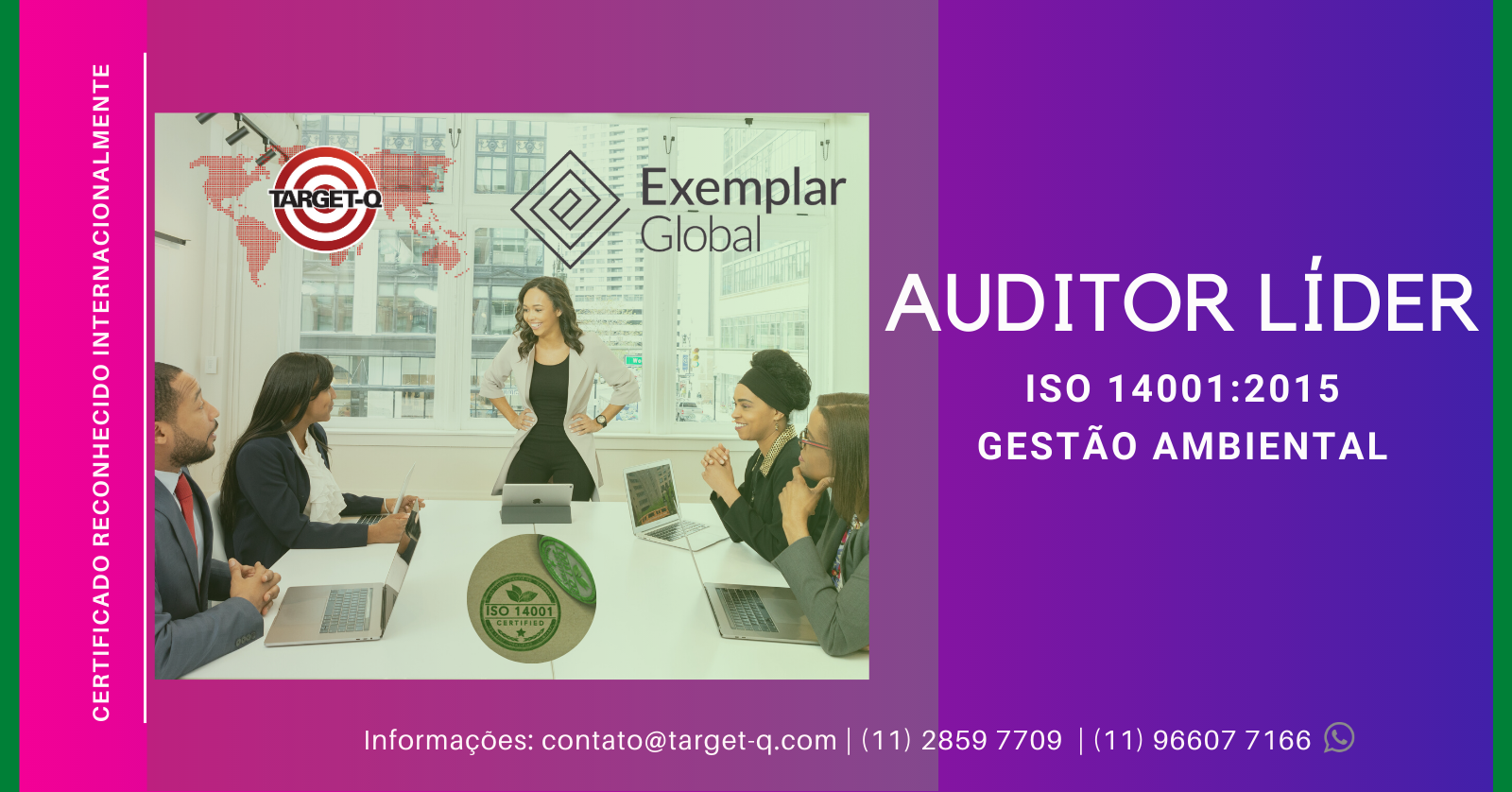 Treinamento Auditor Líder ISO-14001:2015